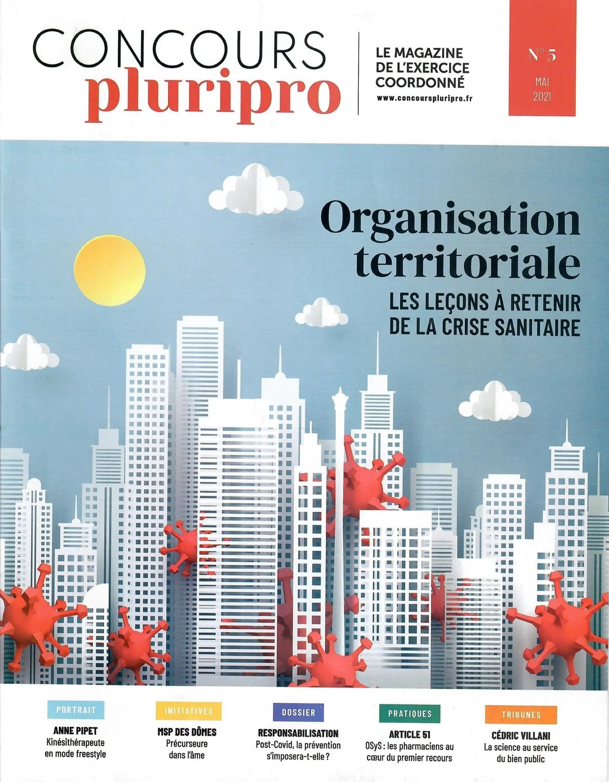 Portrait Anne PIPET par le magazine Concours Pluripro