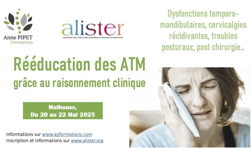 Formation ATM - raisonnement clinique - posture cervicales chambéry mulhouse