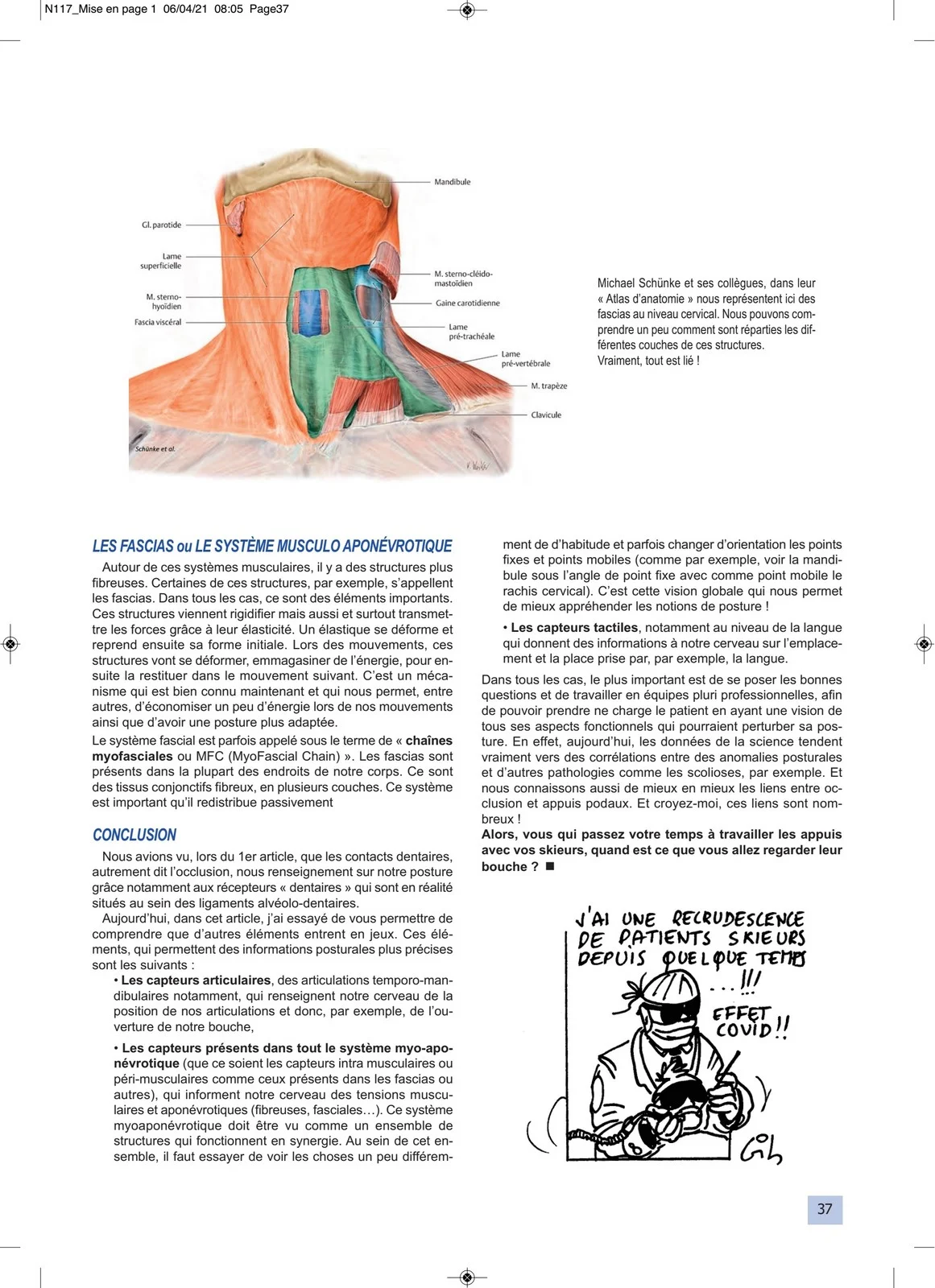 Influence de l'occlusion dentaire sur la posture Article Anne PIPET